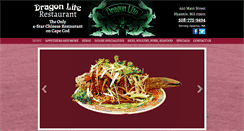 Desktop Screenshot of dragonliterestaurant.com